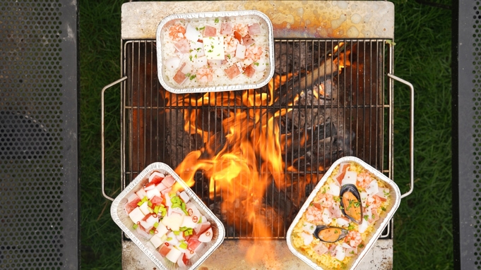 ≪2食付■お子様歓迎！ファミリープラン≫BBQ×マルシェプレートでアウトドアグルメを満喫！特典付